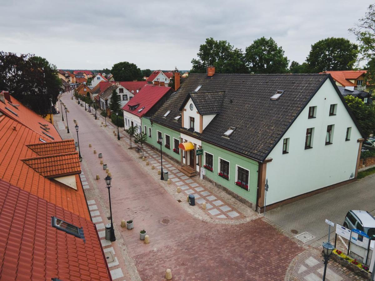 Dom Wczasowy Pod Zegarem Łeba Exterior foto